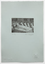 Load image into Gallery viewer, "Siesta" Etching - Artist's Proof