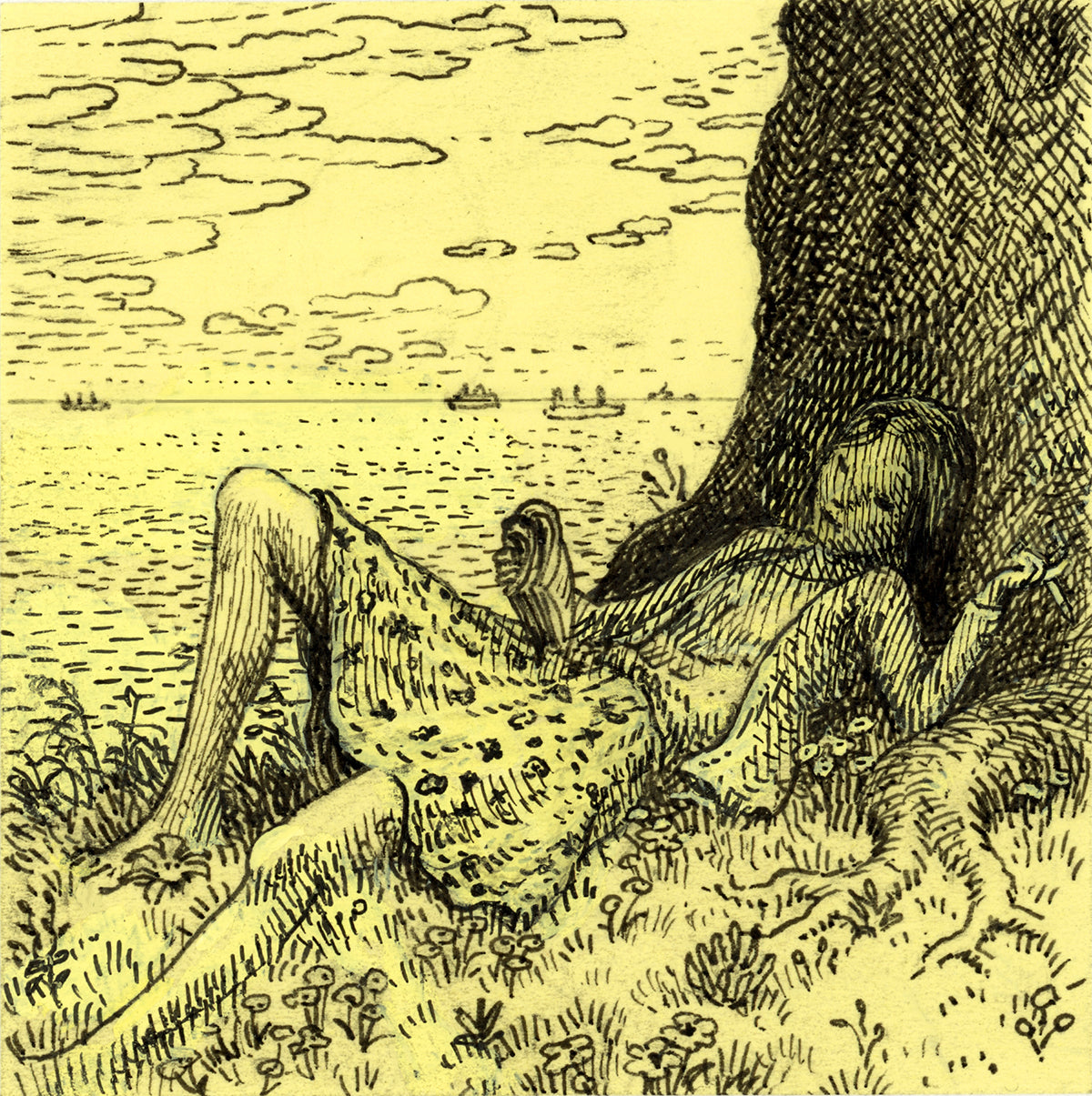Post-It Note Drawing #44